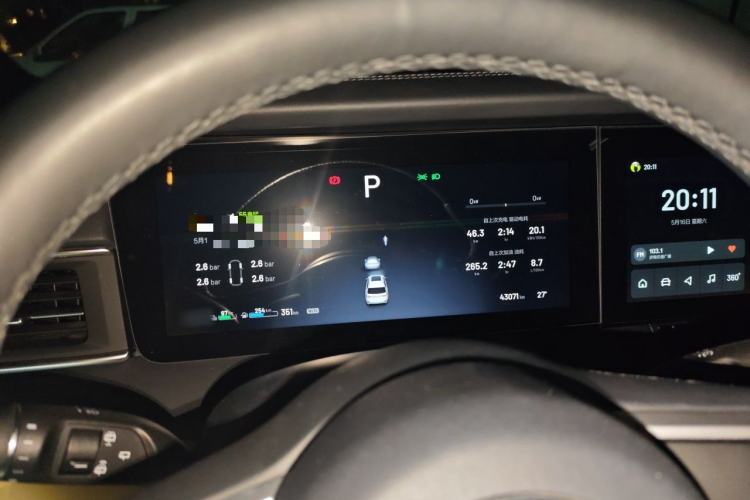 Used Li Auto ONE 2020 Extended-Range 6-Seater Version Instrument Cluster