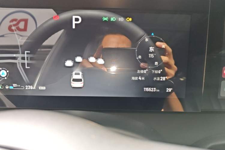 Used Li Auto ONE 2020 Extended-Range 6-Seater Version Instrument Cluster