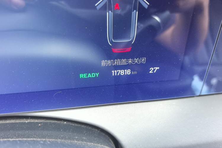 Used Li Auto ONE 2020 Extended-Range 6-Seater Version Odometer Close Up