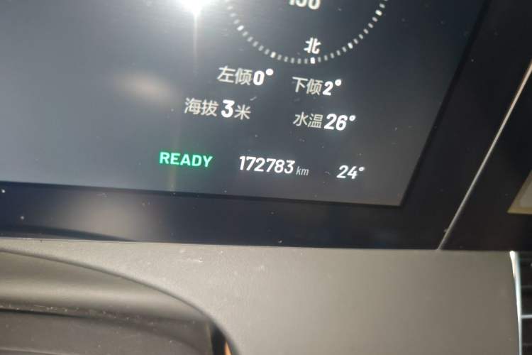 Used Li Auto ONE 2020 Extended-Range 6-Seater Version Odometer Close Up
