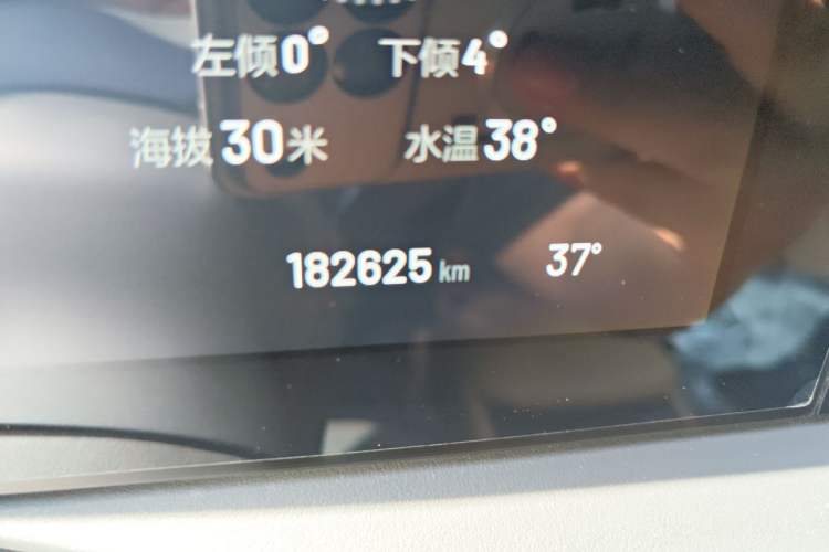 Used Li Auto ONE 2020 Extended-Range 6-Seater Version Odometer Close Up