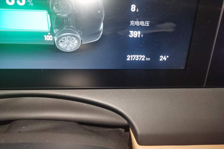 Used Li Auto ONE 2020 Extended-Range 6-Seater Version Odometer Close Up
