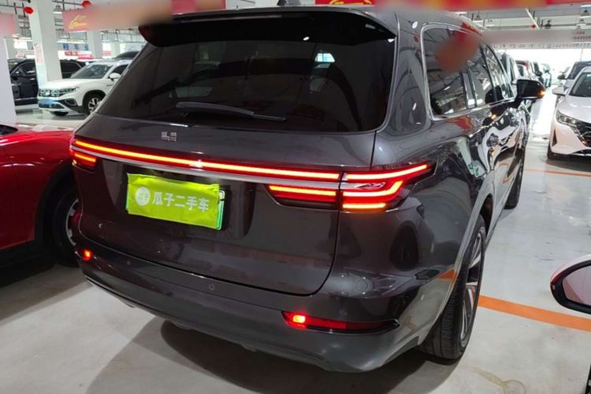 Used Li Auto ONE 2020 Extended-Range 6-Seater Version Rear Right 45 Deg