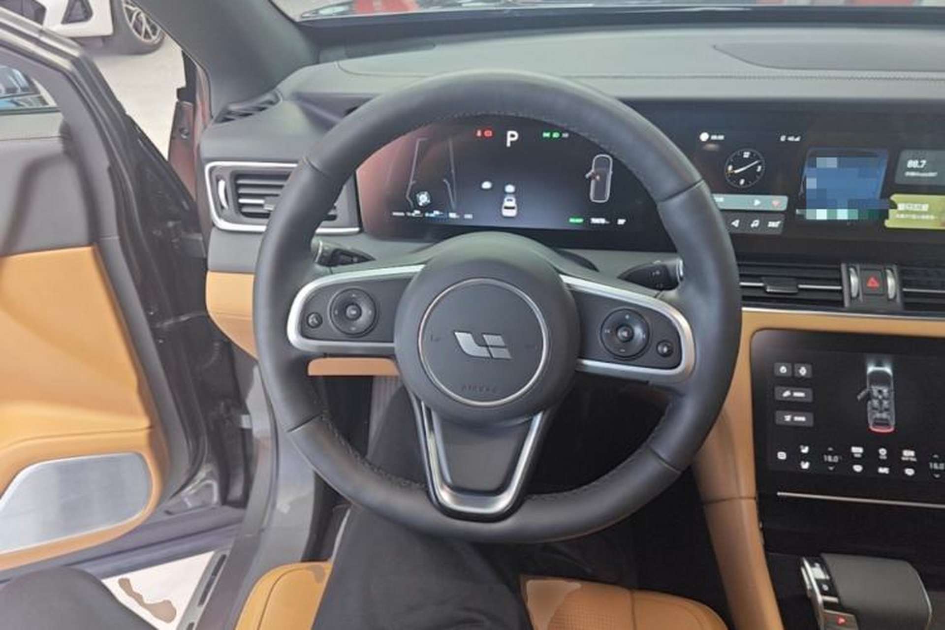Used Li Auto ONE 2020 Extended-Range 6-Seater Version Steering Wheel
