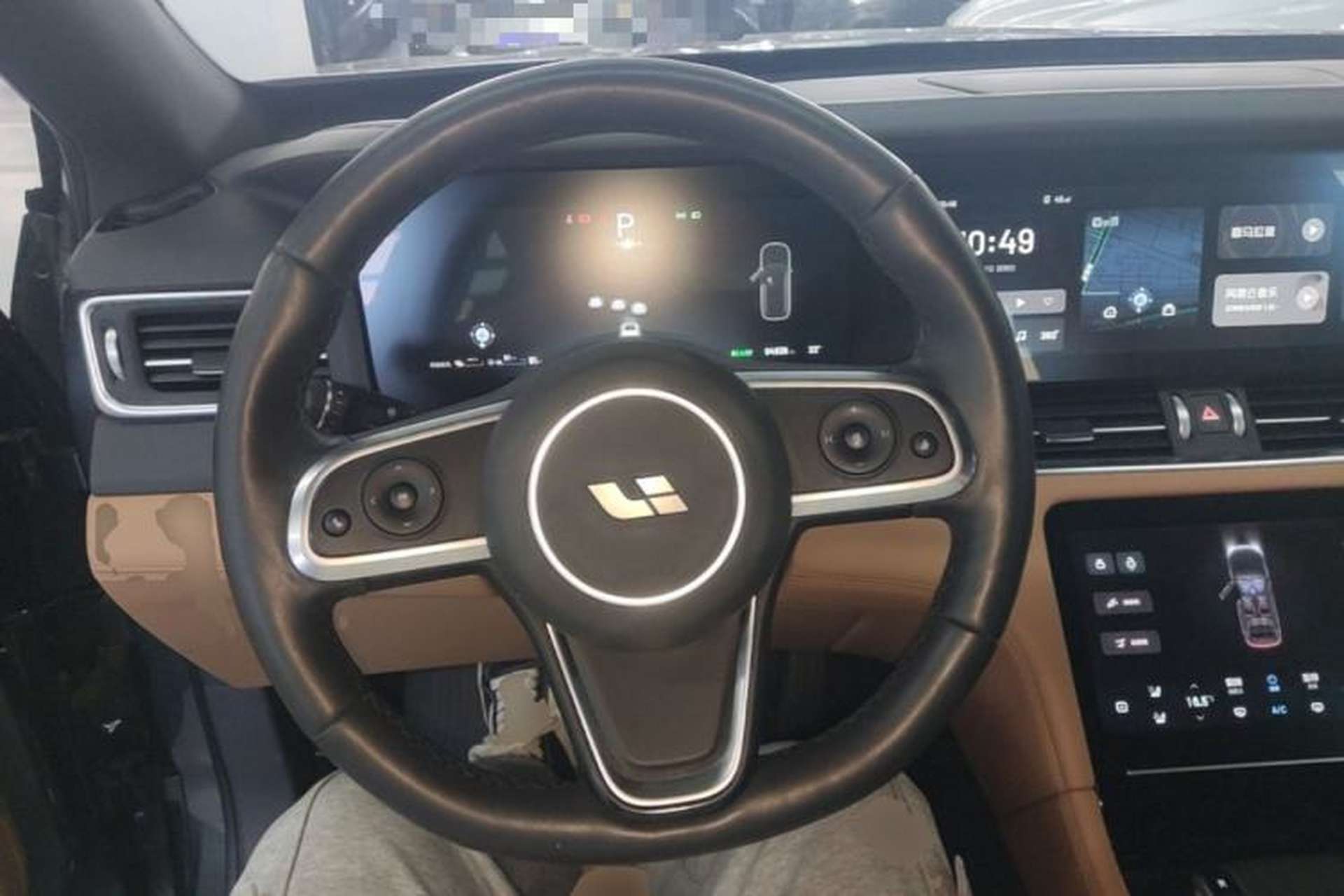 Used Li Auto ONE 2020 Extended-Range 6-Seater Version Steering Wheel