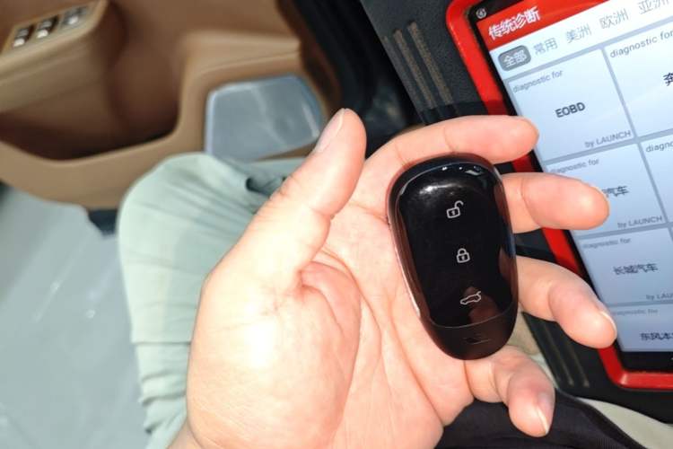 Used Li Auto ONE 2020 Extended-Range 6-Seater Version Vehicle Key
