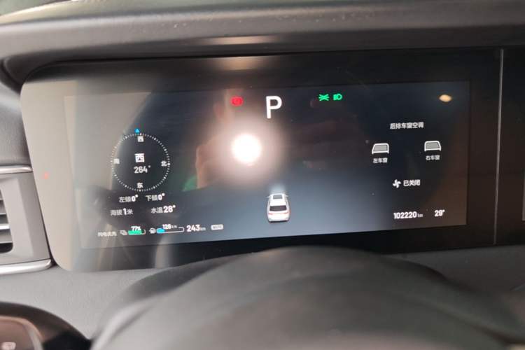 Used Li Auto ONE 2020 Extended-Range 6-Seater Version Instrument Cluster