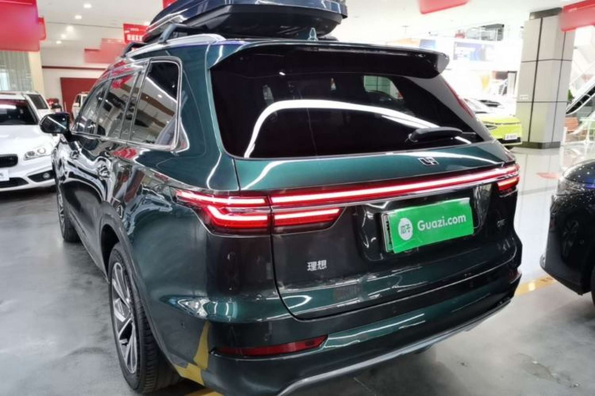 Used Li Auto ONE 2020 Extended-Range 6-Seater Version Rear Left 45 Deg