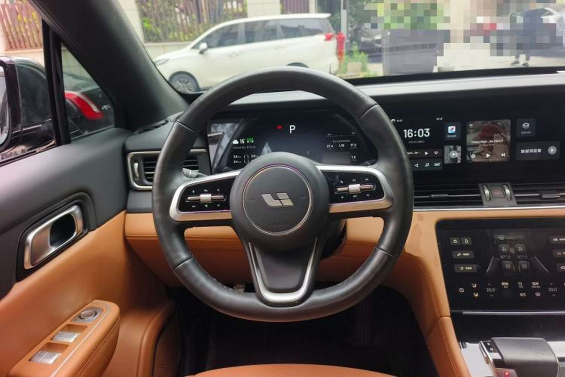 Used Li Auto ONE 2020 Extended-Range 6-Seater Version Steering Wheel