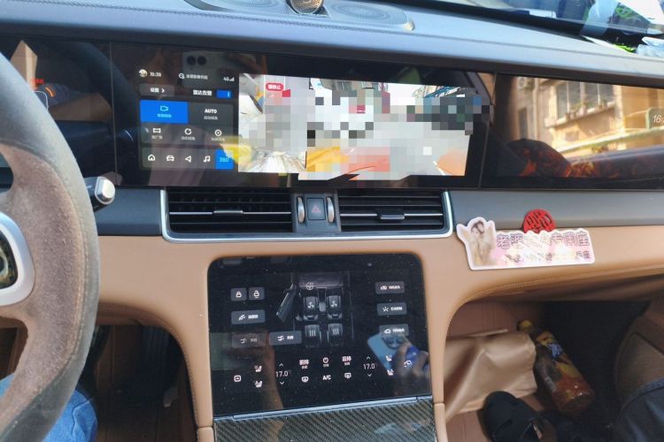 Used Li Auto ONE 2020 Extended-Range 6-Seater Version Audio And AC Panel
