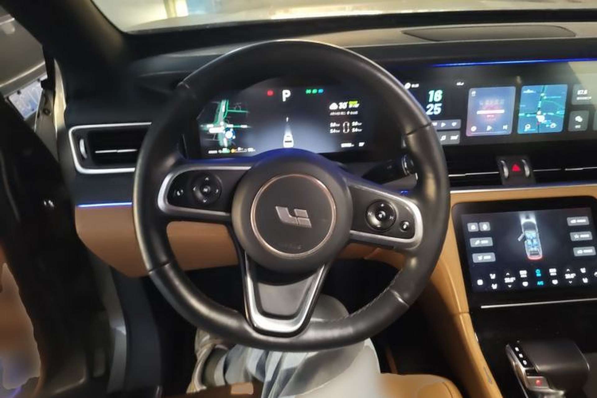 Used Li Auto ONE 2020 Extended-Range 6-Seater Version Steering Wheel