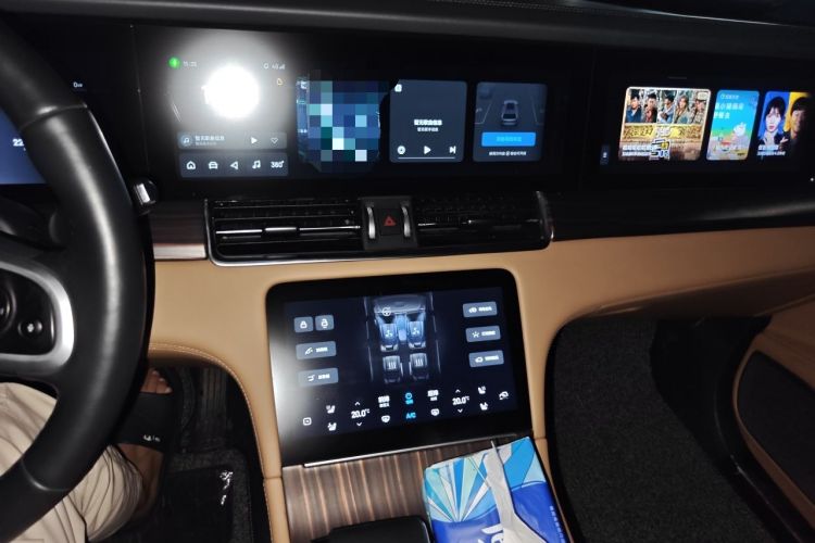 Used Li Auto ONE 2020 Extended-Range 6-Seater Version Audio And AC Panel