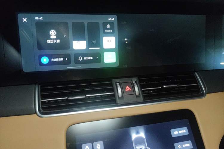 Used Li Auto ONE 2020 Extended-Range 6-Seater Version Audio And AC Panel