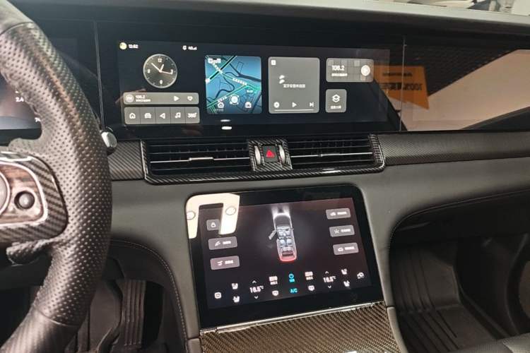 Used Li Auto ONE 2020 Extended-Range 6-Seater Version Audio And AC Panel