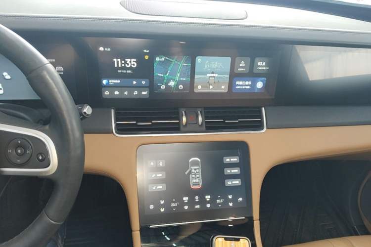 Used Li Auto ONE 2020 Extended-Range 6-Seater Version Audio And AC Panel