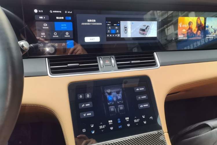 Used Li Auto ONE 2020 Extended-Range 6-Seater Version Audio And AC Panel