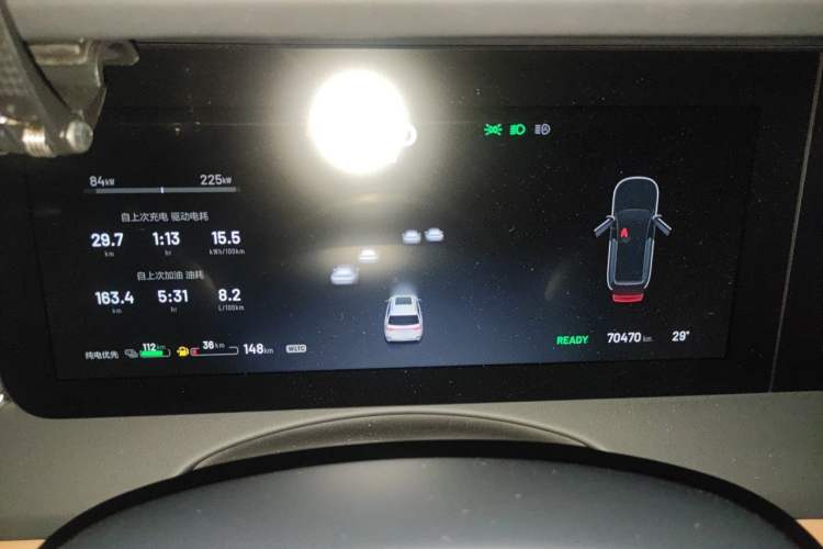 Used Li Auto ONE 2020 Extended-Range 6-Seater Version Instrument Cluster