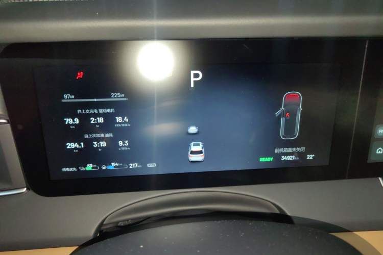 Used Li Auto ONE 2020 Extended-Range 6-Seater Version Instrument Cluster