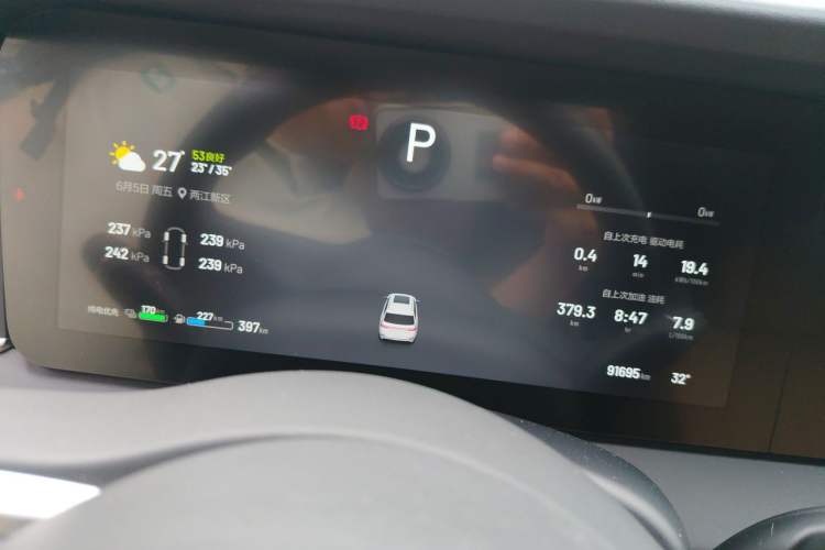 Used Li Auto ONE 2020 Extended-Range 6-Seater Version Instrument Cluster