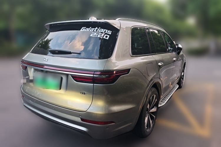 Used Li Auto ONE 2020 Extended-Range 6-Seater Version Rear Right 45 Deg