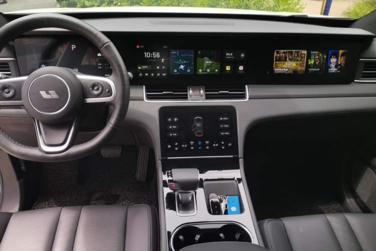 Used Li Auto ONE 2020 Extended-Range 6-Seater Version Audio And AC Panel