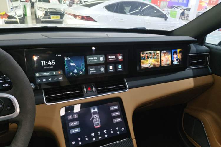 Used Li Auto ONE 2020 Range-Extended 7-Seater Version Audio And AC Panel