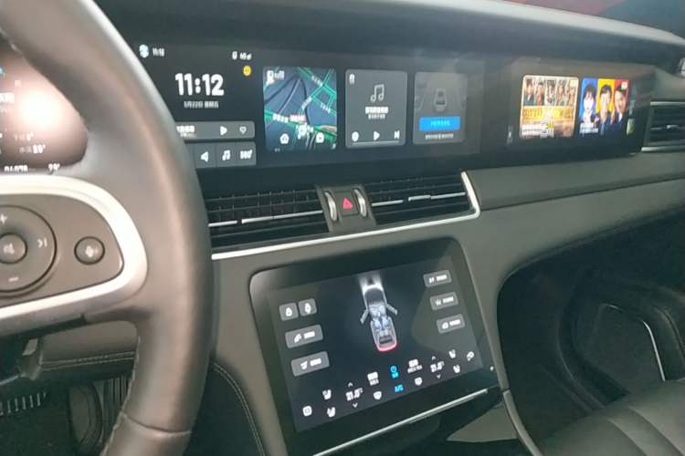 Used Li Auto ONE 2020 Extended-Range 6-Seater Version Audio And AC Panel