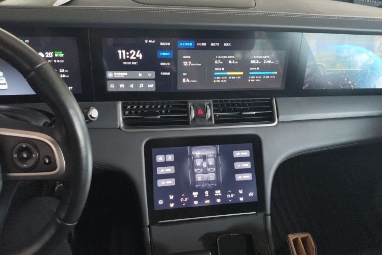 Used Li Auto ONE 2020 Range-Extended 7-Seater Version Audio And AC Panel