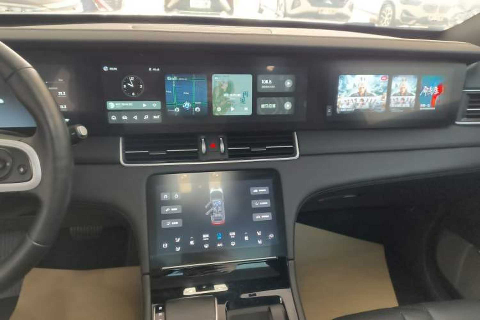 Used Li Auto ONE 2020 Extended-Range 6-Seater Version Audio And AC Panel