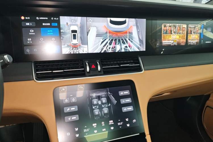 Used Li Auto ONE 2020 Extended-Range 6-Seater Version Audio And AC Panel