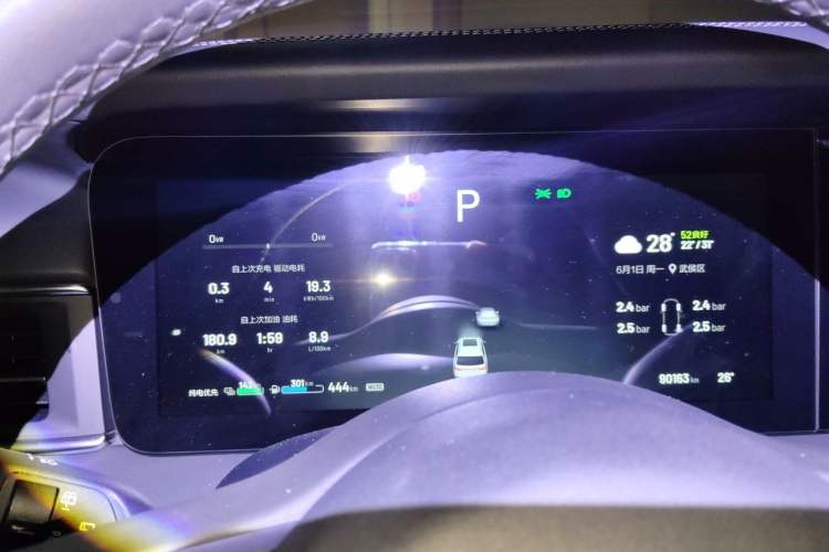 Used Li Auto ONE 2020 Extended-Range 6-Seater Version Instrument Cluster