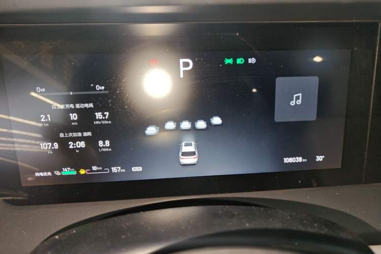 Used Li Auto ONE 2020 Extended-Range 6-Seater Version Instrument Cluster