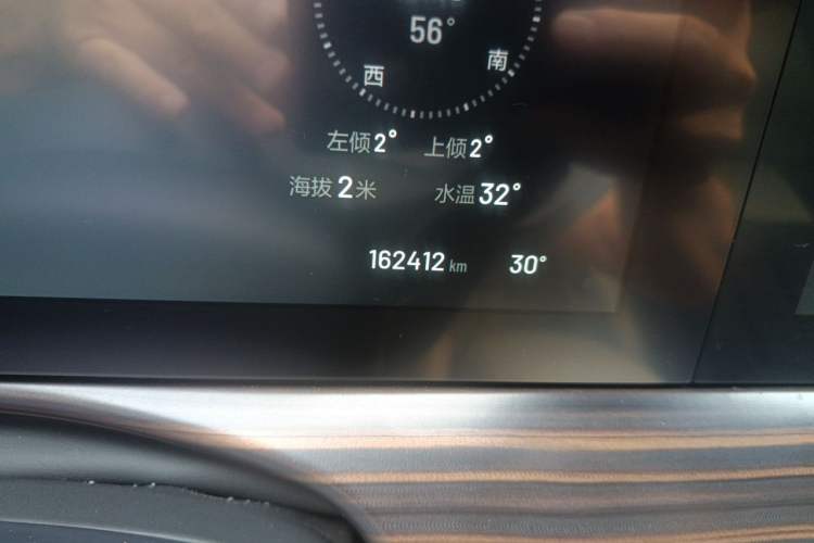 Used Li Auto ONE 2020 Range-Extended 7-Seater Version Odometer Close Up