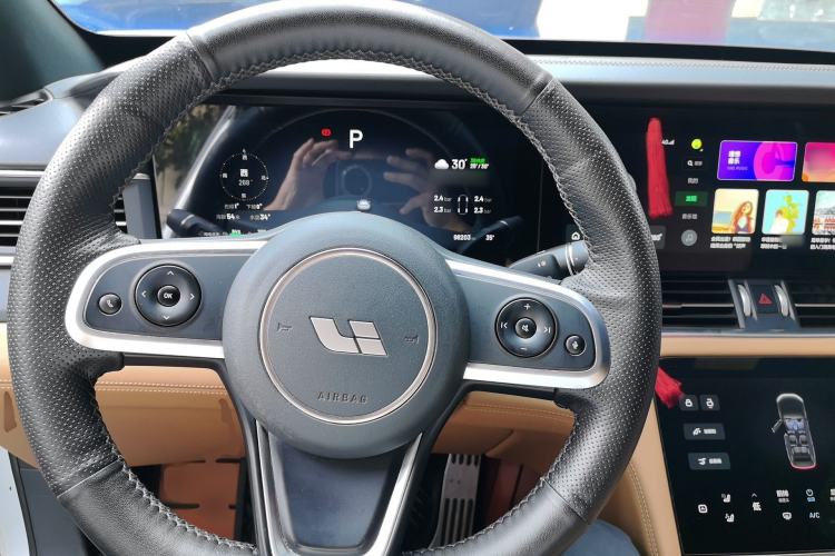 Used Li Auto ONE 2020 Extended-Range 6-Seater Version Steering Wheel