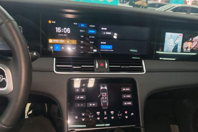Used Li Auto ONE 2021 Extended-Range 6-Seater Version Audio And AC Panel