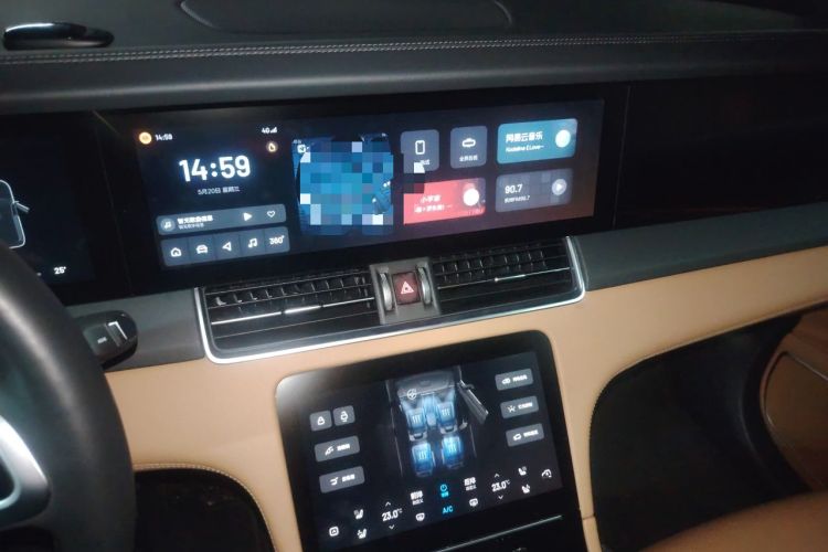 Used Li Auto ONE 2021 Extended-Range 6-Seater Version Audio And AC Panel