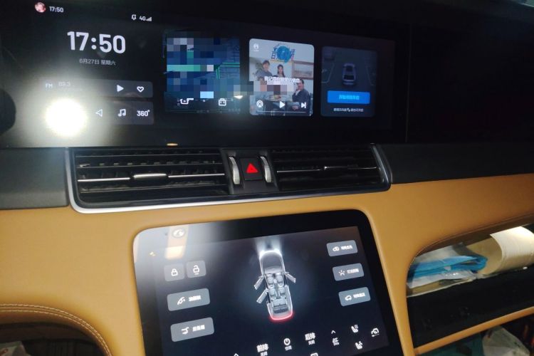 Used Li Auto ONE 2021 Extended-Range 6-Seater Version Audio And AC Panel