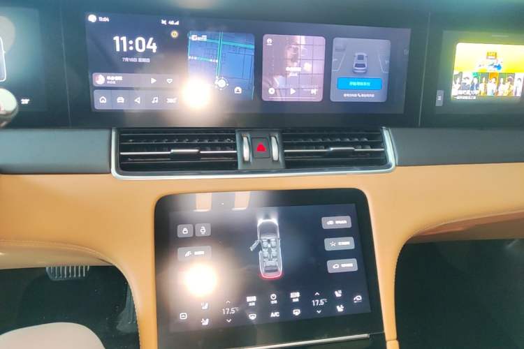 Used Li Auto ONE 2021 Extended-Range 6-Seater Version Audio And AC Panel