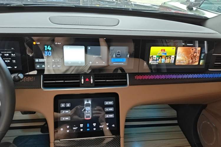 Used Li Auto ONE 2021 Extended-Range 6-Seater Version Audio And AC Panel
