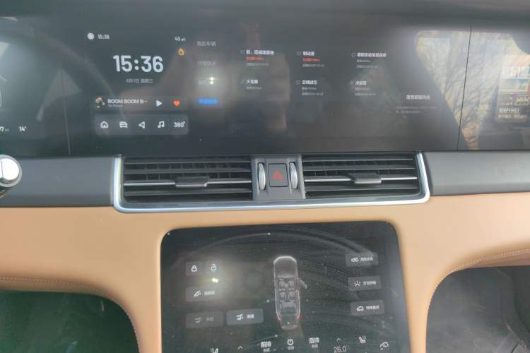 Used Li Auto ONE 2021 Extended-Range 6-Seater Version Audio And AC Panel