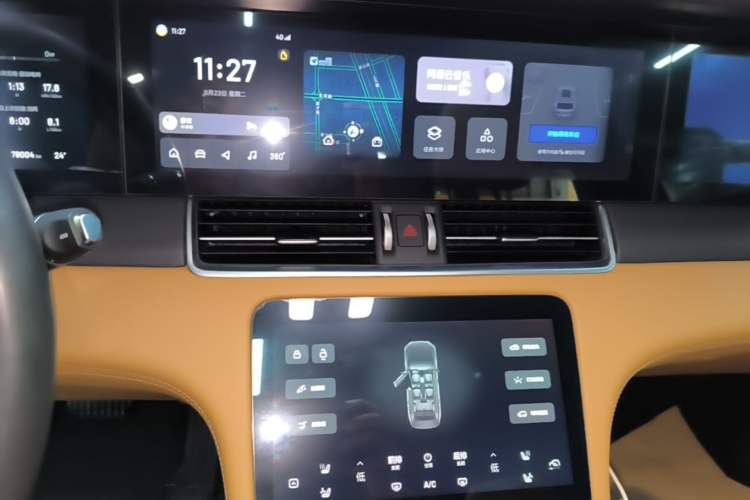 Used Li Auto ONE 2021 Extended-Range 6-Seater Version Audio And AC Panel