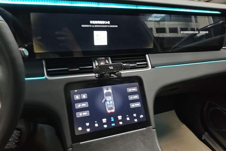 Used Li Auto ONE 2021 Extended-Range 6-Seater Version Audio And AC Panel