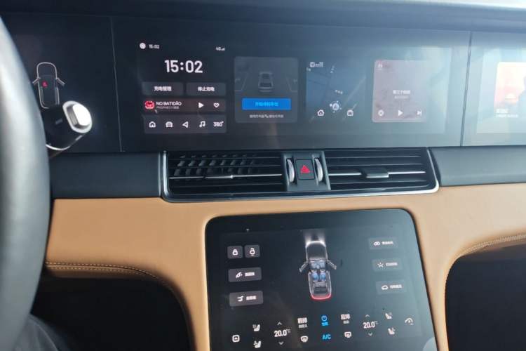 Used Li Auto ONE 2021 Extended-Range 6-Seater Version Audio And AC Panel