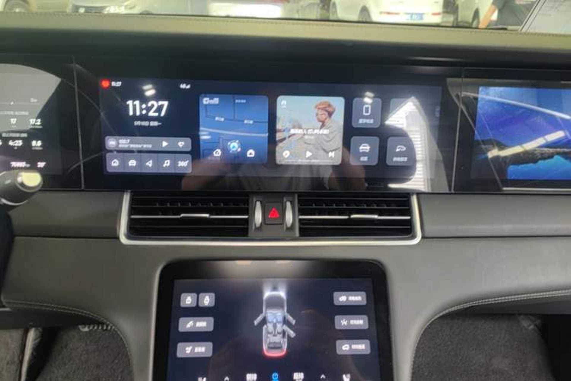 Used Li Auto ONE 2021 Extended-Range 6-Seater Version Audio And AC Panel