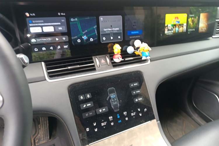 Used Li Auto ONE 2021 Extended-Range 6-Seater Version Audio And AC Panel