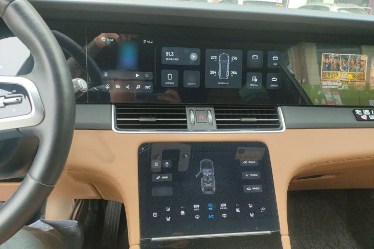 Used Li Auto ONE 2021 Extended-Range 6-Seater Version Audio And AC Panel