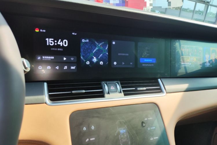 Used Li Auto ONE 2021 Extended-Range 6-Seater Version Audio And AC Panel