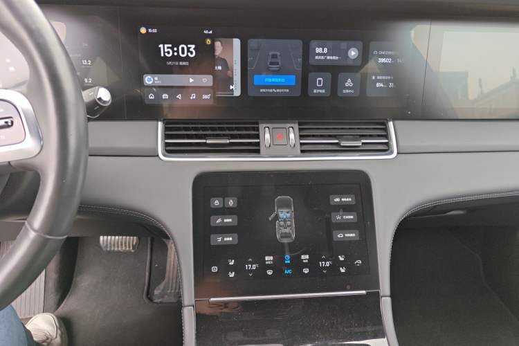 Used Li Auto ONE 2021 Extended-Range 6-Seater Version Audio And AC Panel