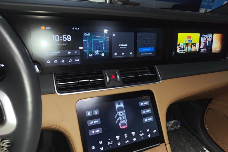 Used Li Auto ONE 2021 Extended-Range 6-Seater Version Audio And AC Panel