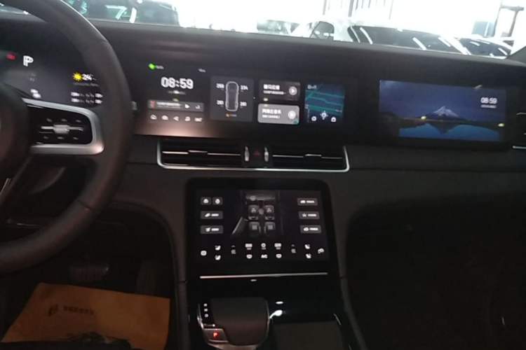Used Li Auto ONE 2021 Extended-Range 6-Seater Version Audio And AC Panel
